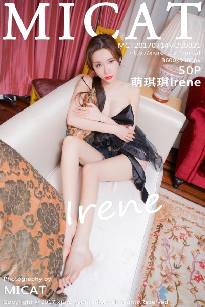 [MICAT猫萌榜] 2017.07.14 VOL.021 萌琪琪Irene 美女写真