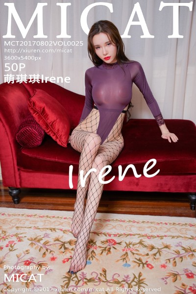 [MICAT猫萌榜] 2017.08.02 Vol.025 萌琪琪Irene 美女写真