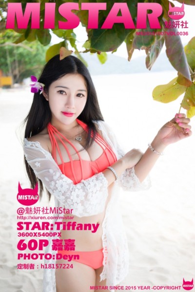 [MiStar魅妍社] VOL.036 嘉嘉Tiffany 美女写真