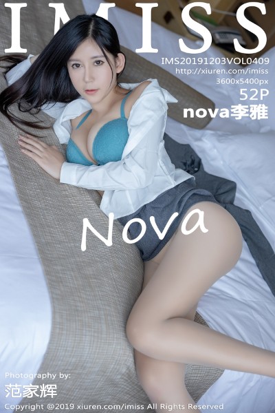 [IMISS爱蜜社] VOL.409 nova李雅 美女写真