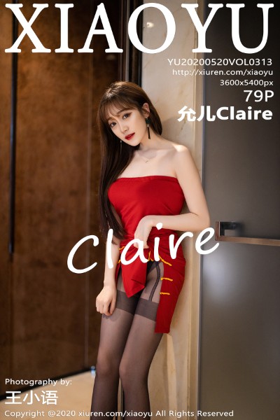 [XIAOYU语画界] VOL.313 允儿Claire 美女写真