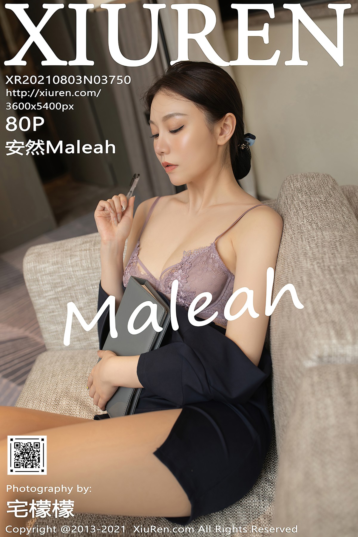 [Xiuren秀人网] 2021.08.03 NO.3750 安然Maleah